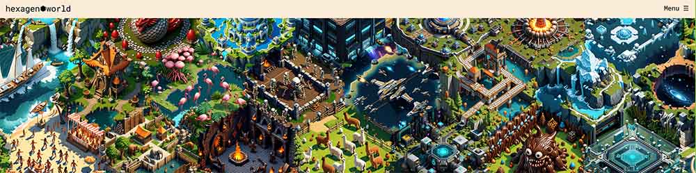 hexagen.world بازی هوش مصنوعی