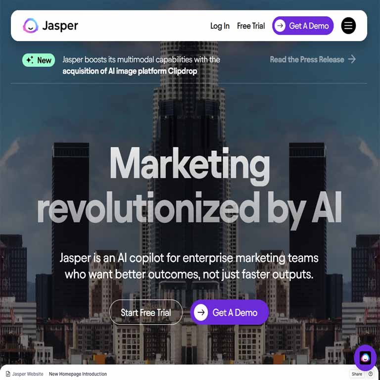 تولید محتوا و بهینه سازی سئو با هوش مصنوعی jasper