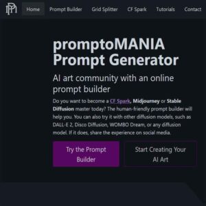 promptomania تولید اعلان تولید درخواست تولید prompt