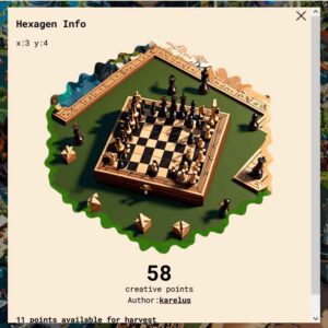 hexagen.world بازی هوش مصنوعی