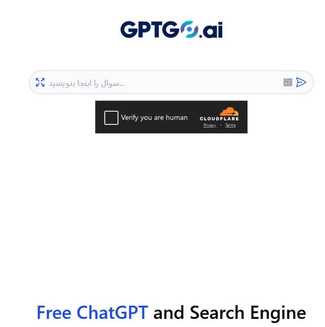 موتور جستجوی هوش مصنوعی gptgo